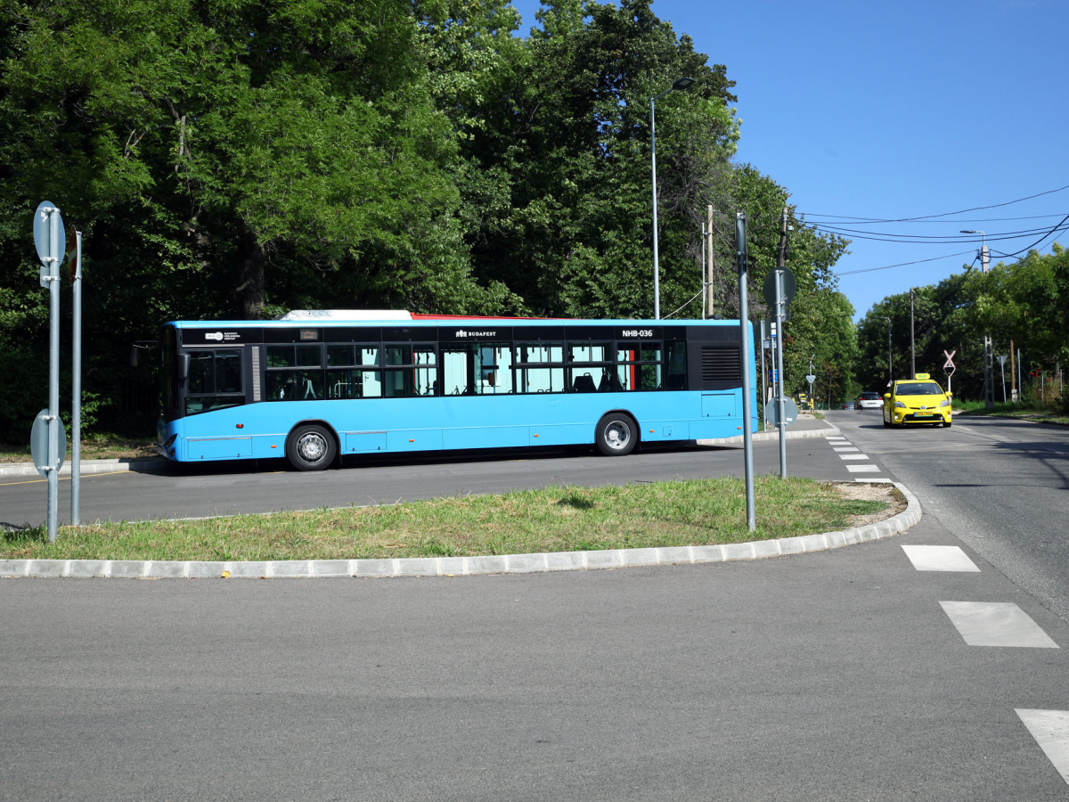 New bus turnaround at Normafa