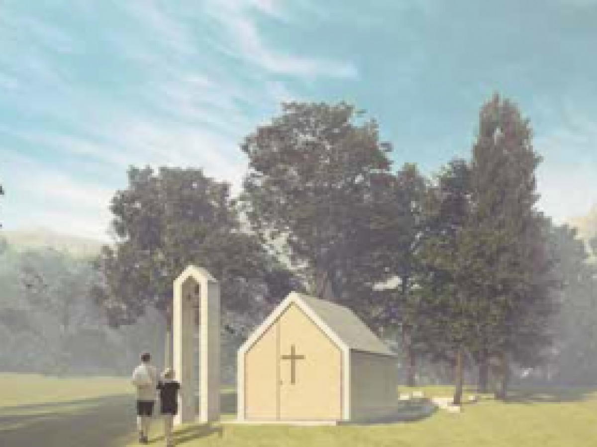 Elkészültek az Anna-réti kápolna tervei Elkészültek az Anna-réti kápolna tervei