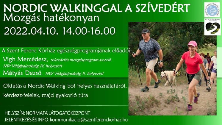 Nordic walking a fogyáshoz